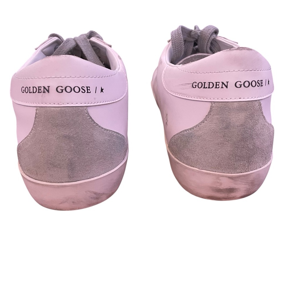 Golden Goose Super Star Leather Suede Sneakers Size 41 / 11 - Picture 5 of 12
